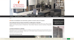 Desktop Screenshot of cheminees-de-penhoat.com